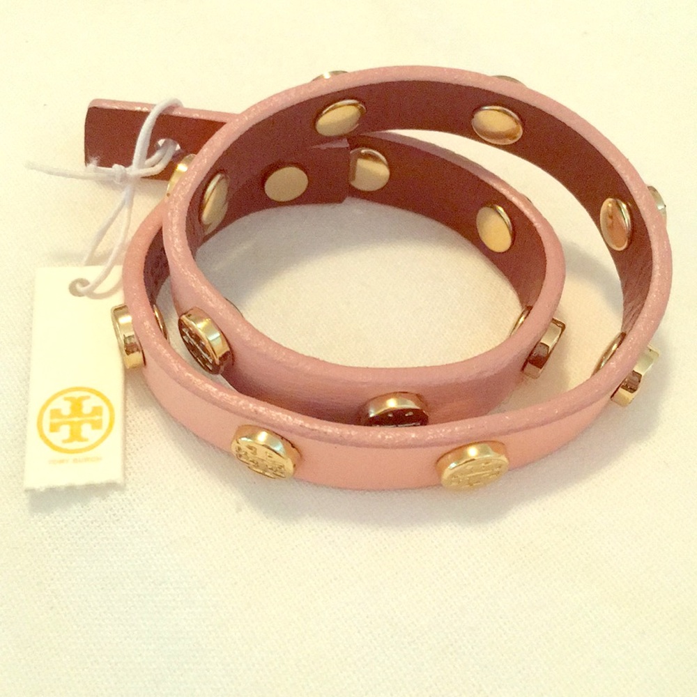 Tory Burch Pink Wrap Bracelet